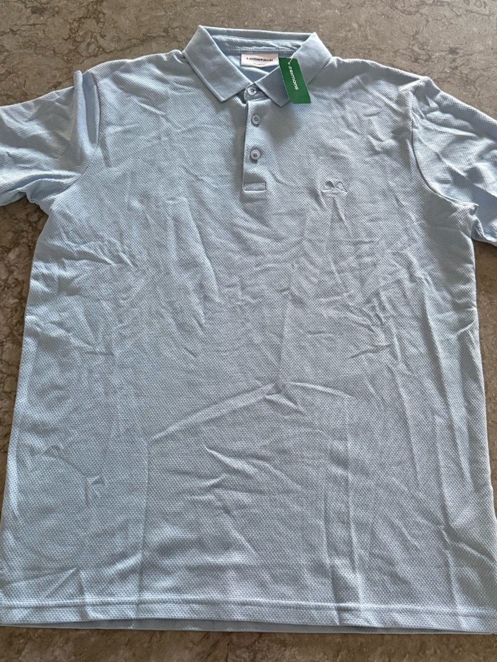 LINDBERGH Blue Polo NWT Medium